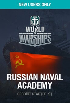 

World of Warships Russian Naval Academy Recruit Starter Kit Key EUROPE