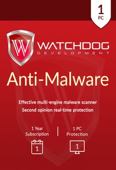 

Watchdog Anti-Malware 1 PC 1 Year Key GLOBAL