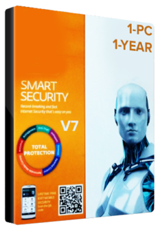 

ESET NOD32 SMART SECURITY V7 1 Device GLOBAL PC ESET 1 Year