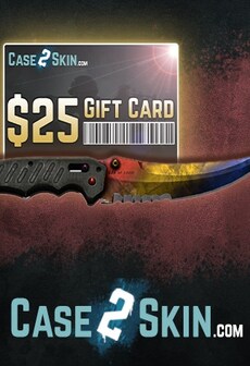 

Counter-Strike: Global Offensive GIFTCARD FOR RANDOM SKIN CASE POWERED BY CASE2SKIN.COM Code GLOBAL 25 USD