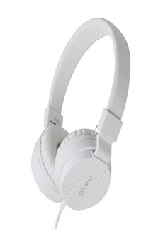 Gorsun GS778 Headphones Bass Foldable Stereo Headphones 3.5mm AUX for MP3 MP4 Phone White