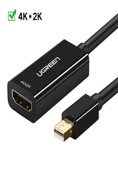 Image of Ugreen Mini DisplayPort to HDMI Adapter Mini DP Thunderbolt