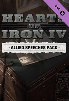 

Hearts of Iron IV: Allied Speeches Music Pack (PC) - Steam Key - GLOBAL
