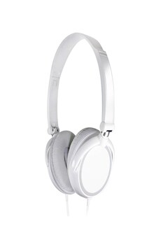 Wired Stereo Gaming Headset With Mic For Cell Phone PC Laptop White