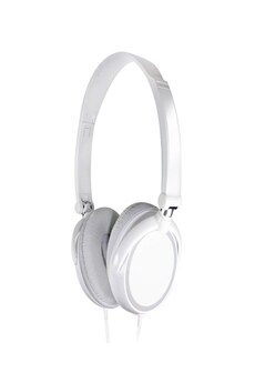 Image of Wired Stereo Gaming Headset With Mic For Cell Phone PC Laptop White