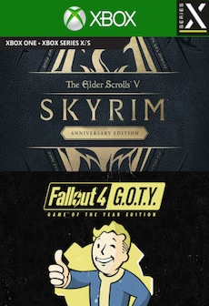 Skyrim Anniversary Edition + Fallout 4 G.O.T.Y Bundle (Xbox Series X/S) - Xbox Live Key - EUROPE