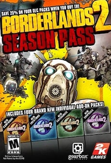 Image of Borderlands 2 - Season Pass Steam Key GLOBAL