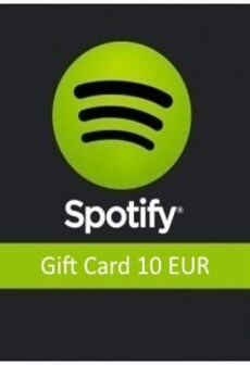 

Spotify Gift Card 10 EUR Spotify EUROPE