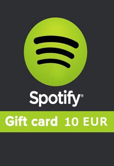 

Spotify Gift Card 10 EUR Spotify GERMANY