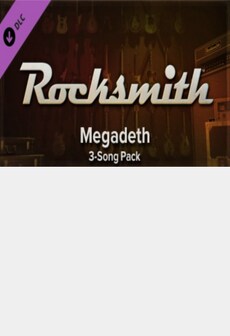 

Rocksmith - Megadeth 3-Song Pack Key Steam GLOBAL