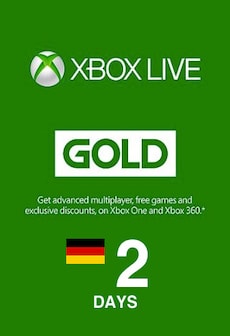 

Xbox Live Gold Trial Code XBOX LIVE 2 Days GERMANY