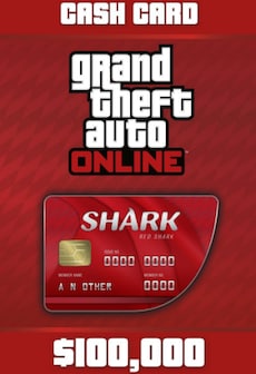 

Grand Theft Auto Online: The Red Shark Cash Card PSN 100 000 Key GERMANY PS4