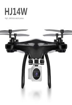 HJ14W Wi-Fi Remote Control Aerial Photography Drone HD Camera 200W Pixel UAV Gift Toy Blcak