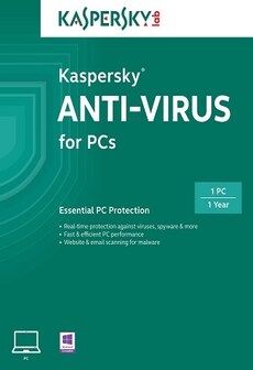 

Kaspersky Anti-Virus 2021 2 Devices 1 Year Kaspersky Key GLOBAL