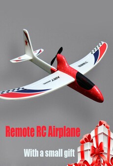 Image of Glider Foam RC Drone Capacitor Hand Throwing Electric Plane Resistance to falling Toys Red