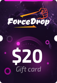 

Forcedrop.gg Gift Card 20 USD - Code GLOBAL