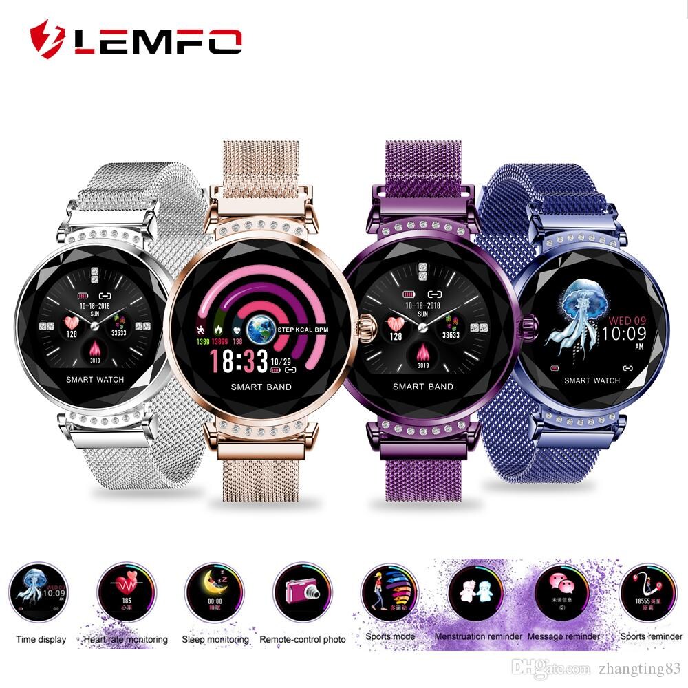 H1 Waterproof Women Lady Fashion Smart Watch Bracelet Sport Fitness Tracker Purple China G2a Com