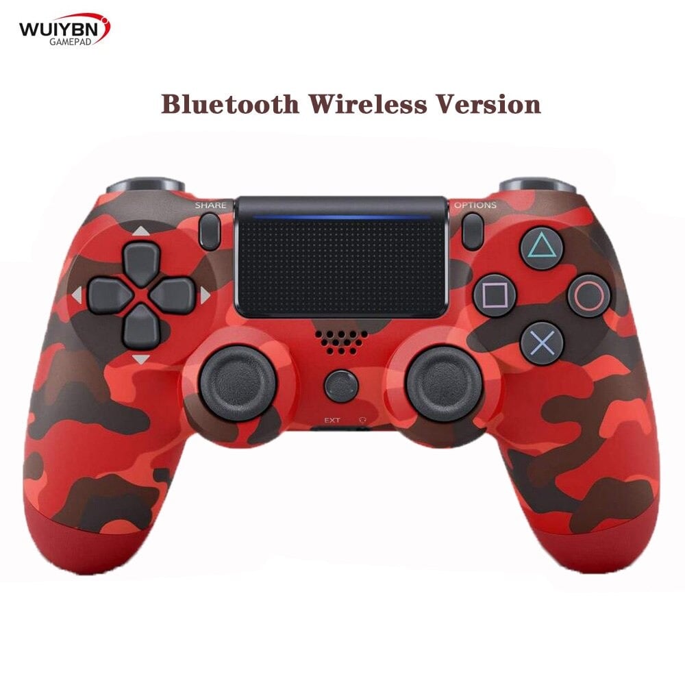 Ps4 Controller Bluetooth Gamepad For Dualshock 4 Wireless Controller For Sony Playstation Pro Slim Pc Android Ios Ipad Black Red G2a Com