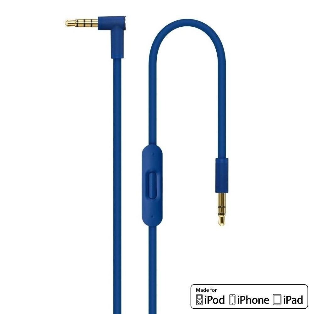 beats audio cable blue