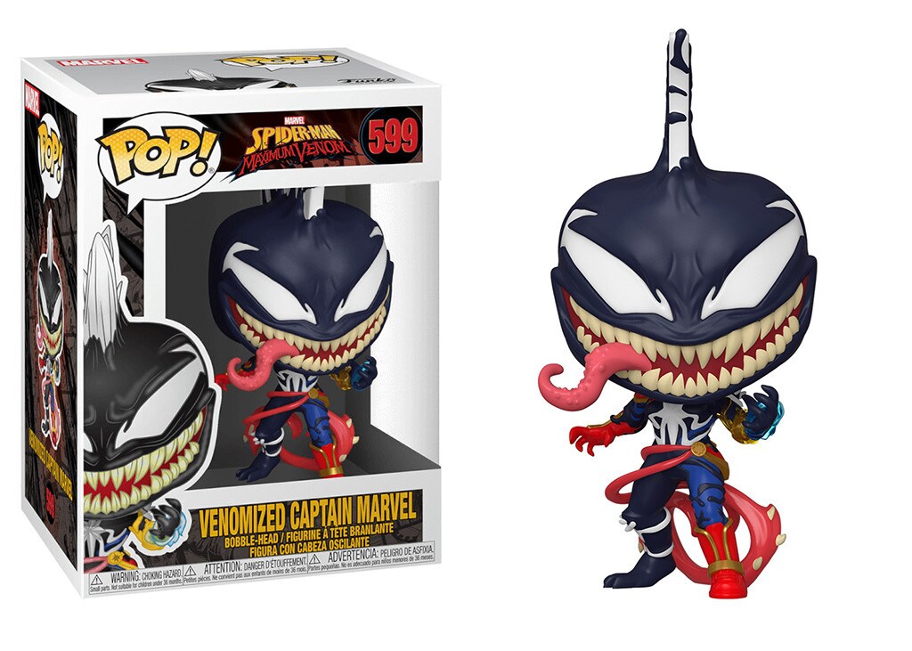 funko pop venomized captain marvel