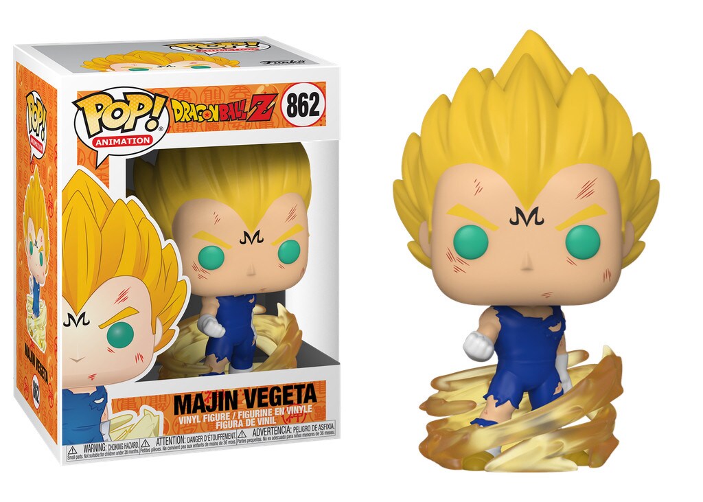 dragon ball z funko pop majin vegeta
