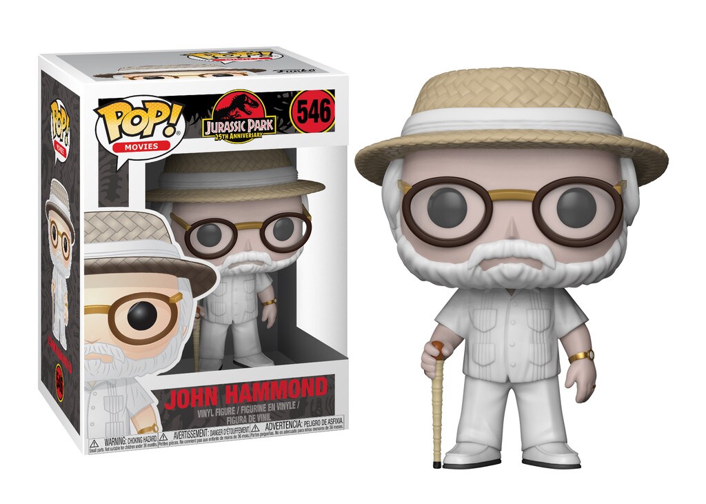 Funko Pop Vinyl Filmy Jurassic Park John Hammond G2a Com - jurassic park roblox decal numbers