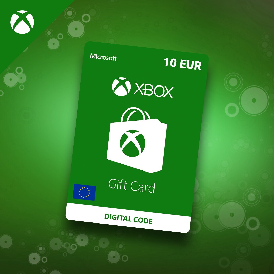 XBOX Live Gift Card 10 EUR - Xbox Live 