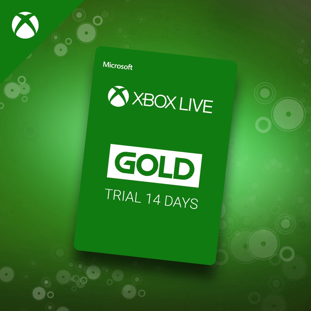 xbox live gold trial code
