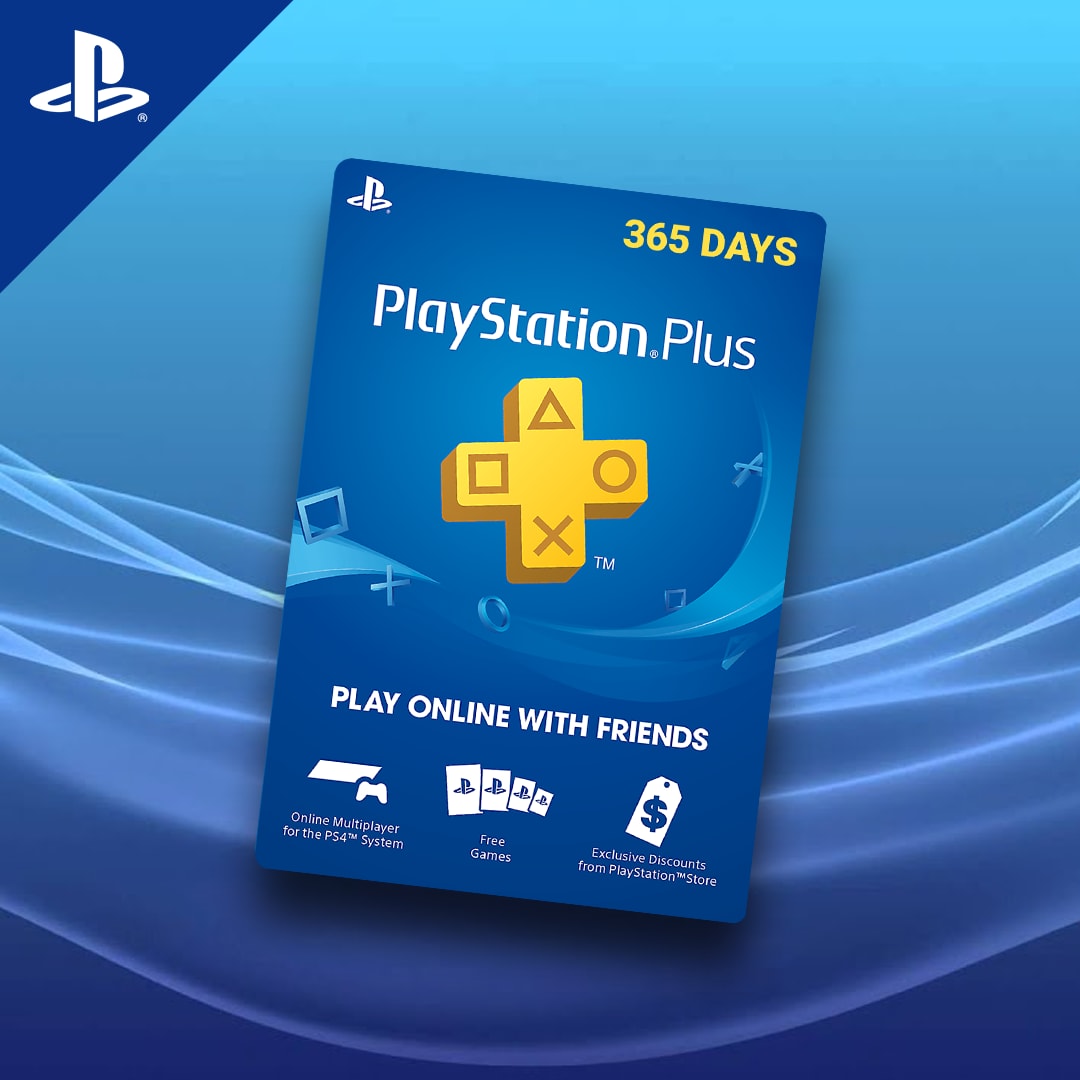 playstation plus card 365 days