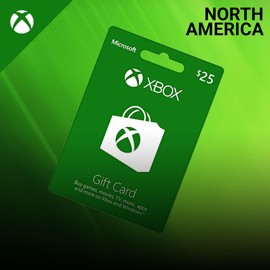 xbox one 25 gift card