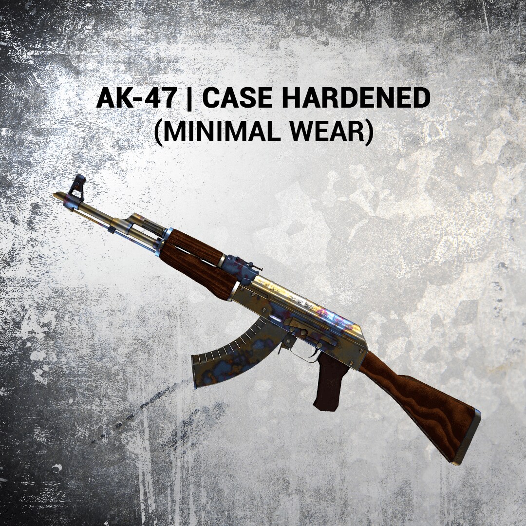 Ak 47 Case Hardened Minimal Wear Global G2a Com - ak 47 gear and weapons roblox