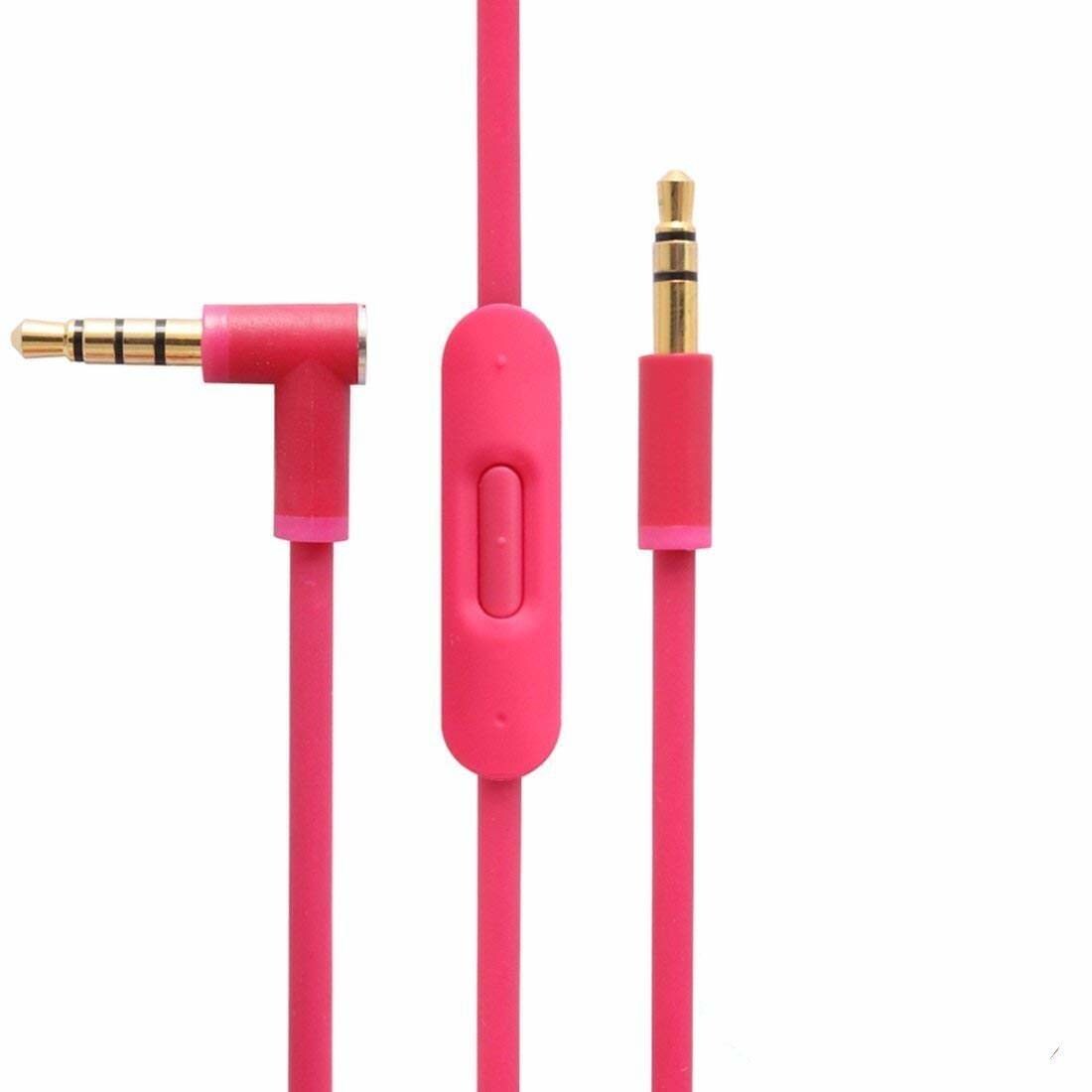 Reytid Replacement Pink Audio Cable For Beats By Dr Dre Solo3 Wireless Headphones W Remote G2acom - nintendo wii song with a beat roblox id
