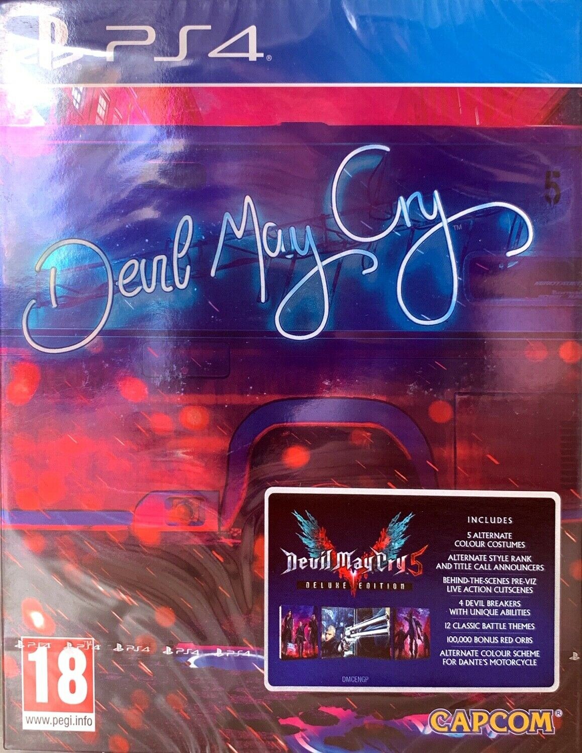 devil may cry 5 deluxe edition ps4