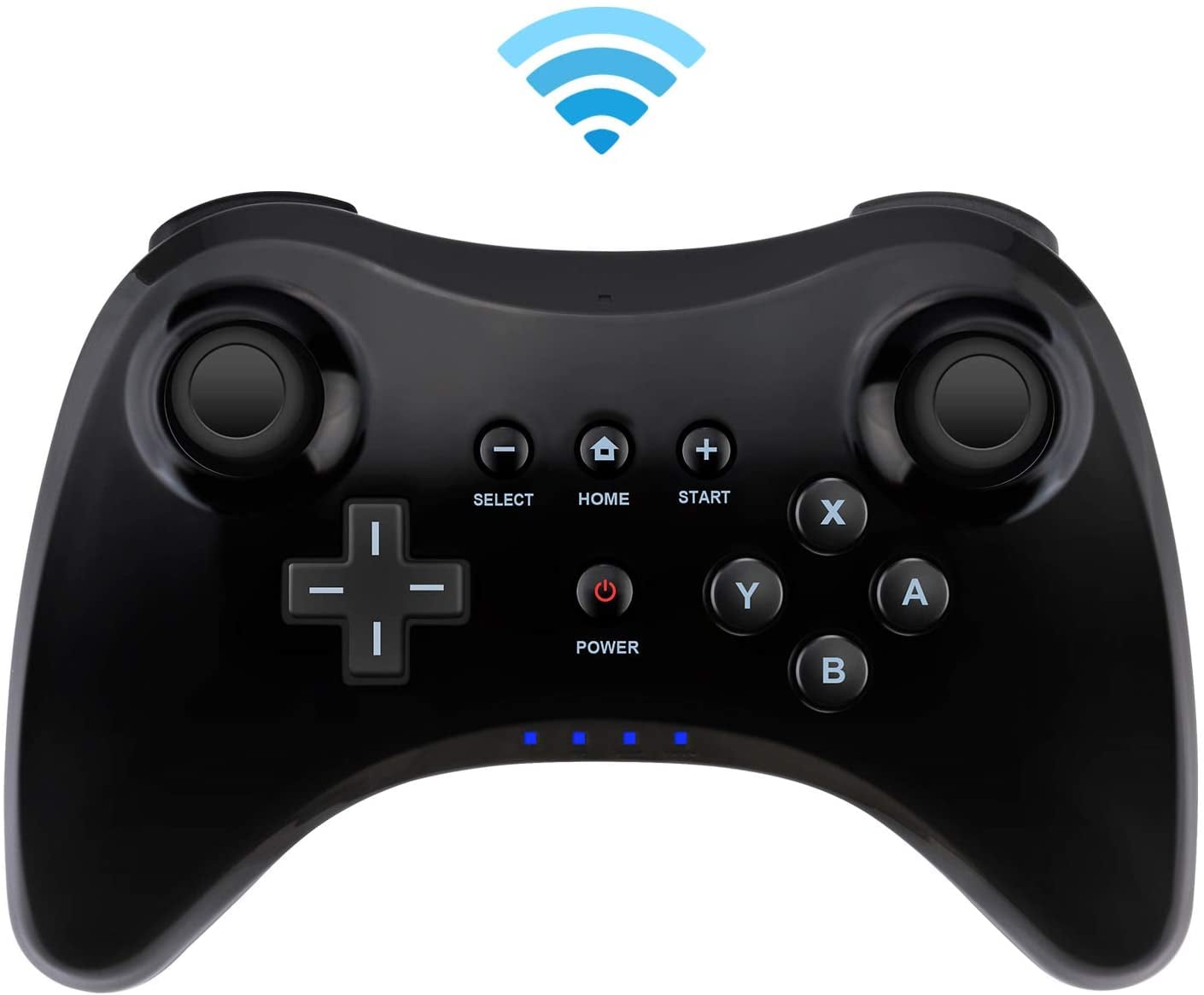 For Nintend For Wii U Pro Controller USB Classic Dual Analog Bluetooth ...