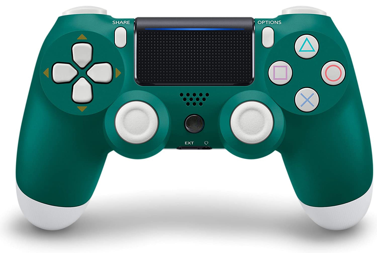 white wireless ps4 controller