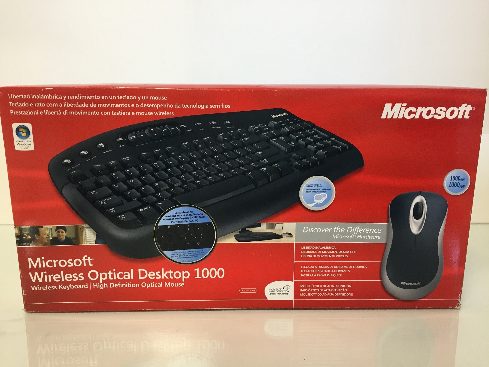 Microsoft Wireless Optical Desktop 1000 Italian Layout G2a Com - controles de teclado e mouse suporte roblox