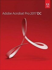 Adobe Acrobat Pro 2017 (PC) 1 Device - Adobe Key - GLOBAL