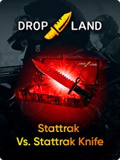 Counter Strike 2 RANDOM STATTRAK VS. STATTRAK KNIFE SKIN BY DROPLAND.NET - Key - GLOBAL
