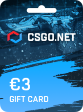 CSGO.net Gift Card 3 EUR