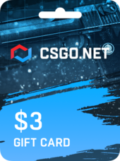 CSGO.net Gift Card 3 USD
