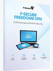 F‑Secure FREEDOME VPN (1 Device, 1 Year) - F-Secure Key - EUROPE