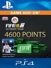 FIFA 18 Ultimate Team PSN GERMANY 4600 Points Key PS4