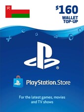 PlayStation Network Gift Card 160 USD - PSN Key - OMAN