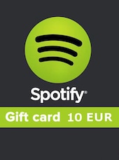 Spotify Gift Card 10 EUR Spotify BELGIUM