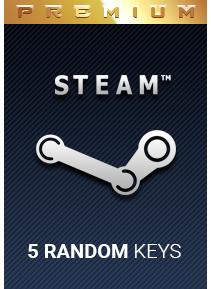 Random PREMIUM Steam Key GLOBAL 5 Keys - okÅ‚adka