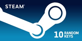 Random 10 Keys Steam Key GLOBAL