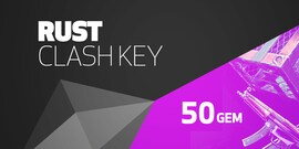 Rust Clash 50 Gem - Rust Clash Key - GLOBAL