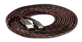 Kabel USB Snakebyte microUSB C Nintendo 3m USB CHARGE:CABLE NSW mesh