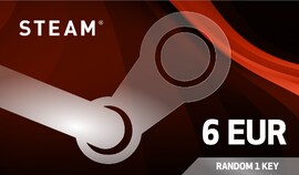 6 EUR Random 1 Key - Steam Key - GLOBAL