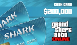 Grand Theft Auto Online: Tiger Shark Cash Card 200 000 PS4 PSN Key GERMANY
